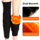 Knee Warmer - Woolen Blend Thermal Leg Warmers - Unisex Elastic Knee Pads For Men & Women