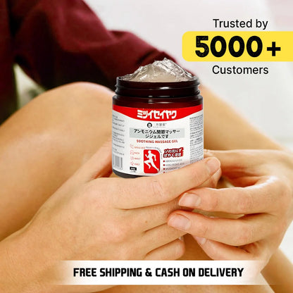 Japanese Instant Pain Relief Soothing Massage Gel