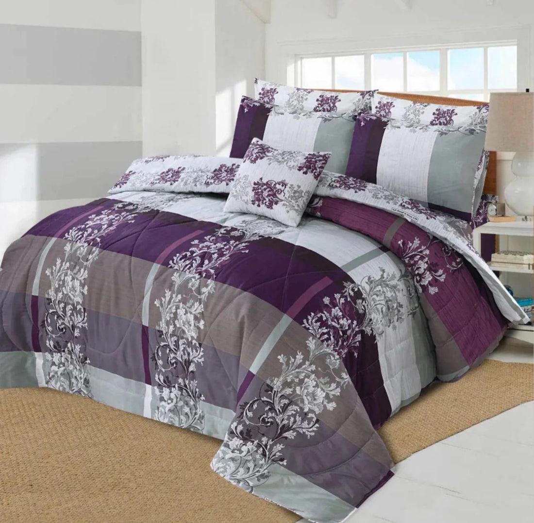 7 Pcs Comforter Set - Florescent