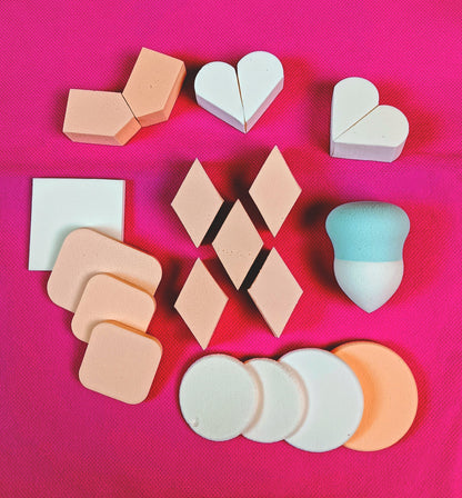 Beauty Blender Foundation and Makeup Sponge Puff - Bundle Pack