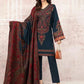 3 Piece Summer Embroidered Lawn - GT-36