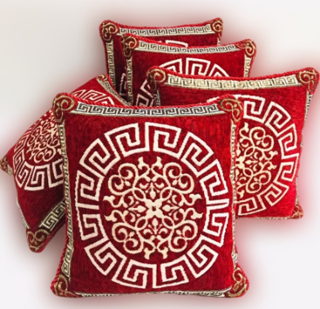 Velvet Jacquard Cushion Covers A-1