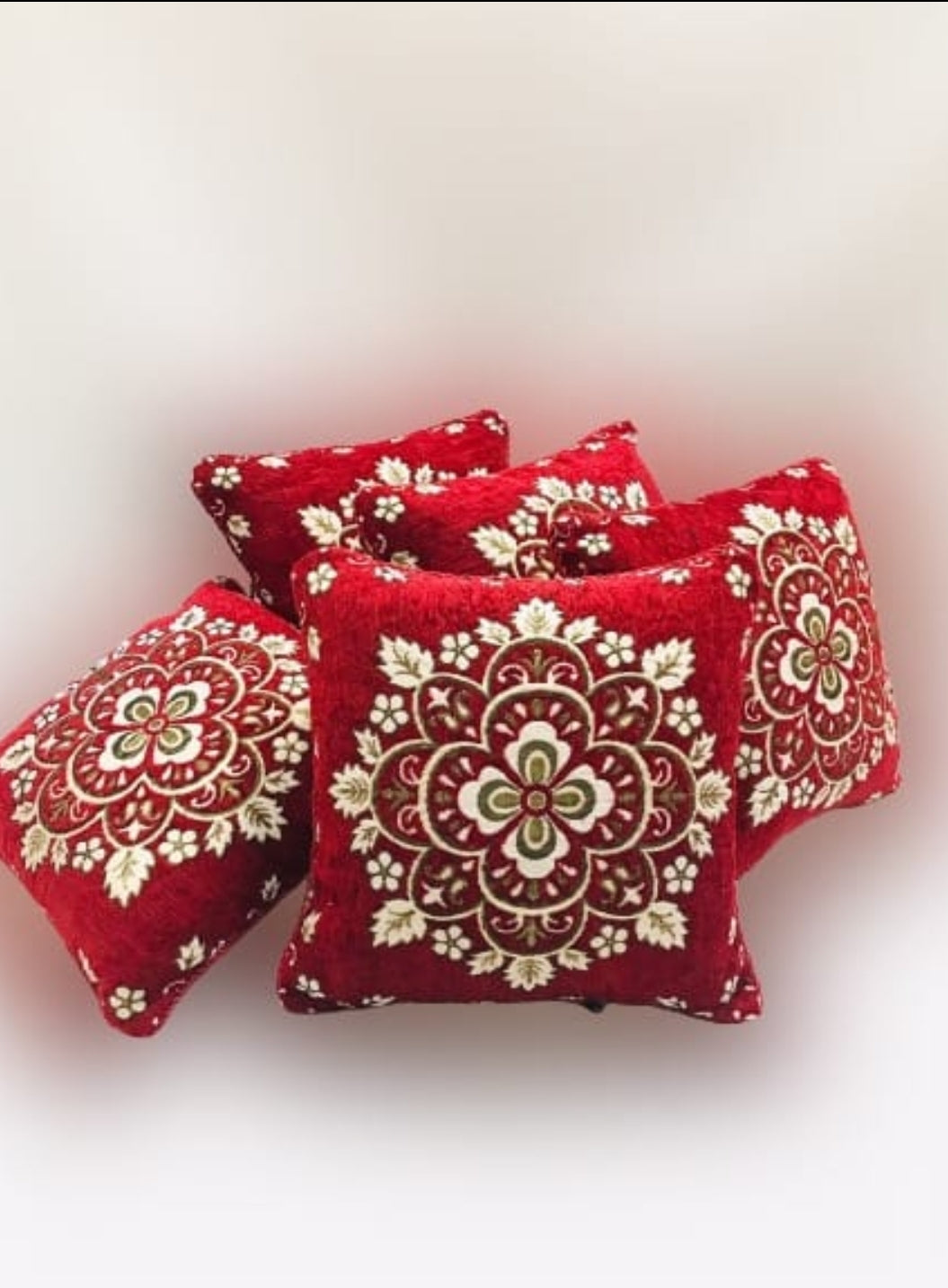 Velvet Jacquard Cushion Covers C-22