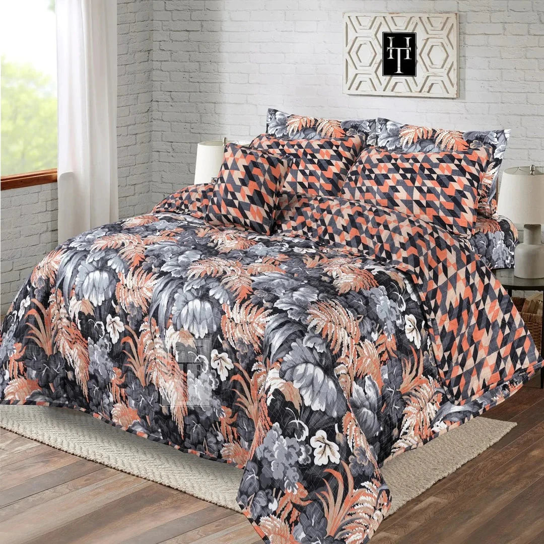 7 Pcs Comforter Set - Hojas