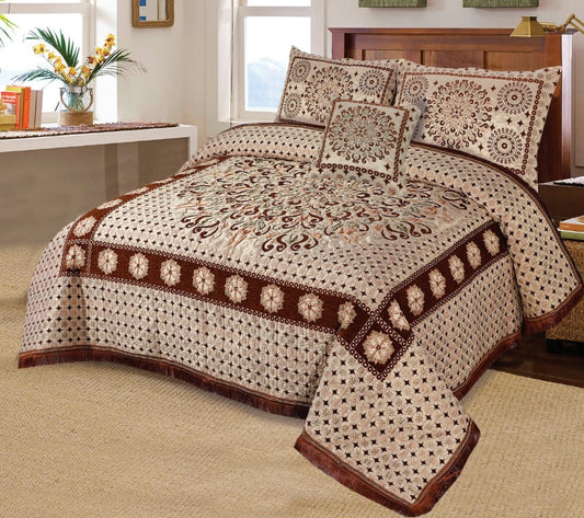 Luxury Foamy Velvet Bedsheet DN-327
