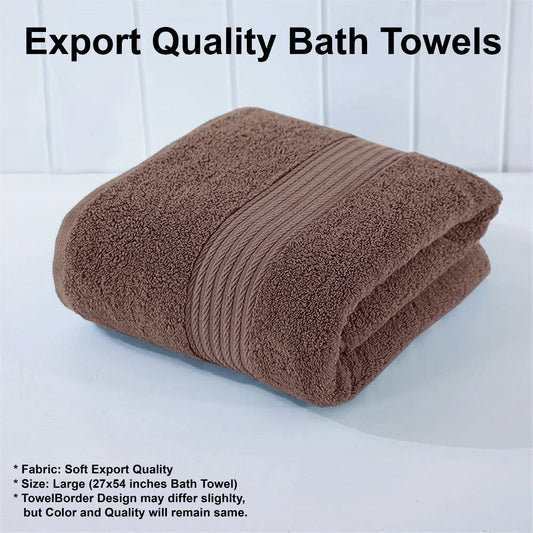 Export Quality Bath Towel - Brown