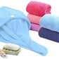 Hair Towel / Hair Drying Towel - Turbie - Quick Absorber - (Sky Blue)