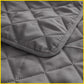 Cotton Quilted Sofa Runner - Sofa Coat (Grey) 5storepk 