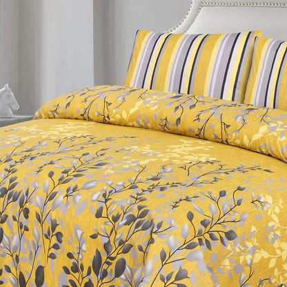 7 Pcs Comforter Set - Yellow Brunch