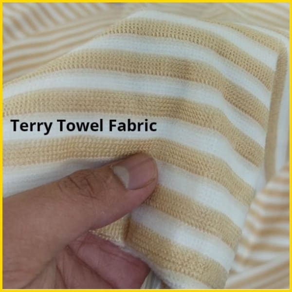 Terry Towel Waterproof Mattress Protector - Elastic Fitting – Yellow 5store.pk 