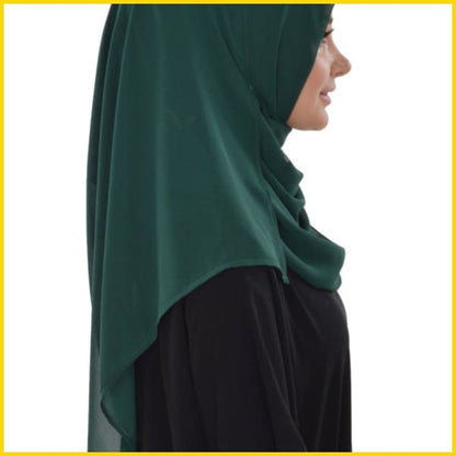 Women's Two Loop Ready To Wear Instant Hijab-Headscarf 5store.pk 