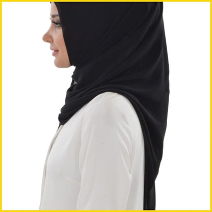 Women's Two Loop Ready To Wear Instant Hijab-Headscarf 5store.pk 