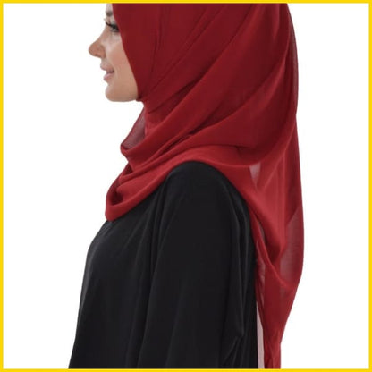 Women's Two Loop Ready To Wear Instant Hijab-Headscarf 5store.pk 
